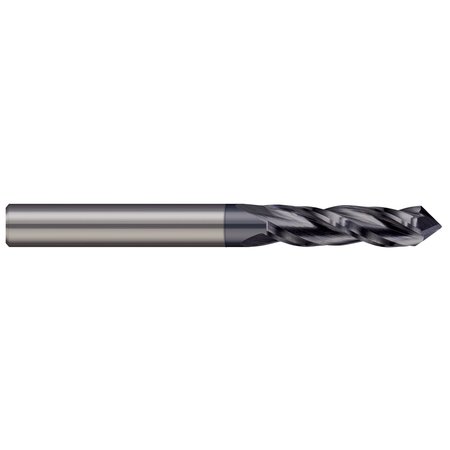HARVEY TOOL Drill/End Mill - Mill Style - 3 Flute 0.1250" (1/8) Cutter DIA x 0.5000" (1/2) Length of Cut 784808-C3